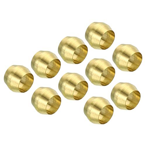 4mm Tube OD Brass Compression Sleeves Ferrules — PATIKIL