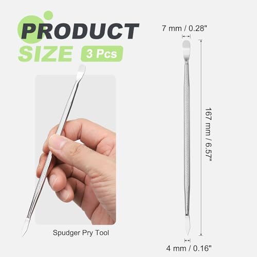 4x167mm Spudger Pry Tool 3pcs Small Metal view 2
