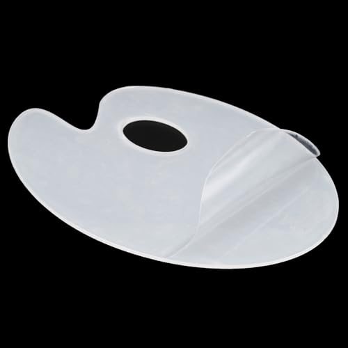 4x6x0.08" Makeup Mixing Tray, 20 Pack Acrylic Mixing Palette Oval Paint view 4