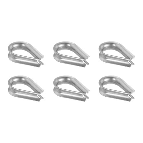 5/16" (8mm) Wire Rope Thimble M8 Cable Thimbles Rigging 6 Pcs — PATIKIL