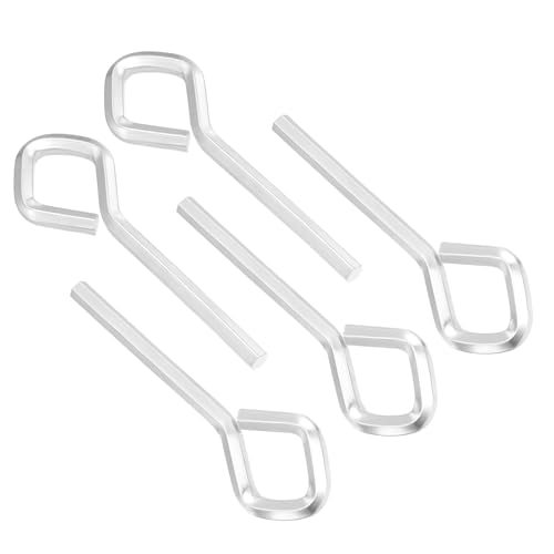 5/32" Hex Key Hex Dogging Key Rhombus Standard Hexagon Wrench 5Pcs, Door — PATIKIL
