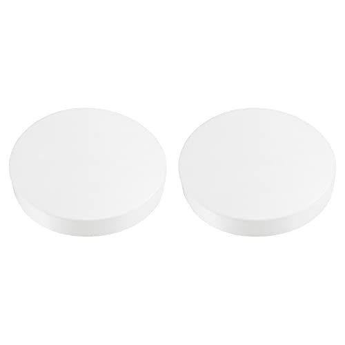 5.5"/140mm ID PVC Pipe End Cap Fitting, 2 Pack Furniture Grade Plug — PATIKIL