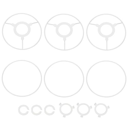 5.5 Inch Lamp Shade Ring, 3 Set Lamp Shade Frame — PATIKIL