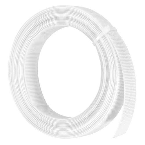 5.5 Yards Polyester Boning Sewing 20mm Sew-Through Low Boning White — PATIKIL
