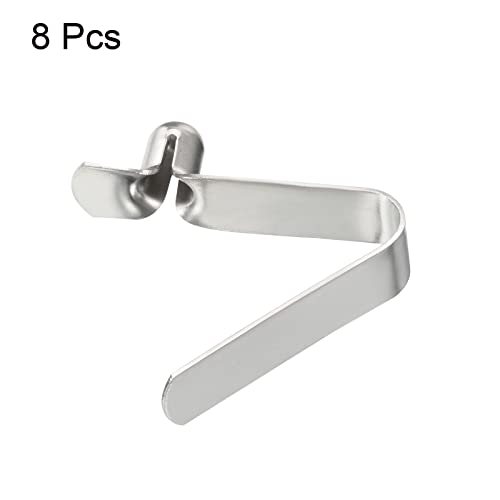 5.5x3.8mm Kayak Paddle Snaps, 8 Pack Pole Push Button Spring Clips Steel view 3