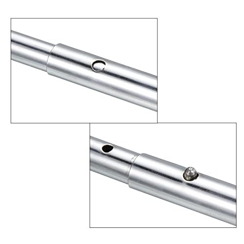 5.5x3.8mm Kayak Paddle Snaps, 8 Pack Pole Push Button Spring Clips Steel view 4