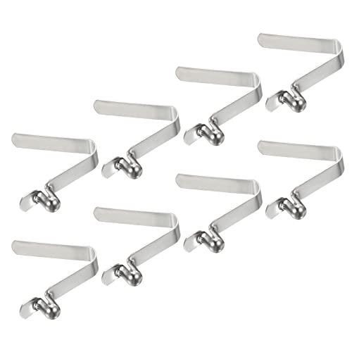 5.5x3.8mm Kayak Paddle Snaps, 8 Pack Pole Push Button Spring Clips Steel — PATIKIL