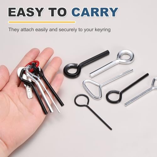 5/64" Hex Key Hex Dogging Key Round Standard Hexagon Wrench 5Pcs view 4