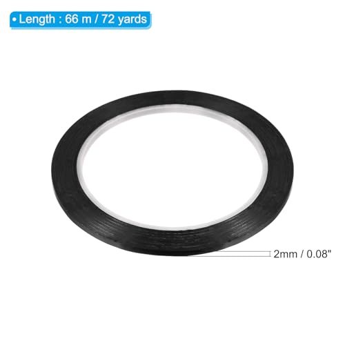 5/64" Whiteboard Tape 3pcs 72 Yard Thin Dry Erase Tape view 2