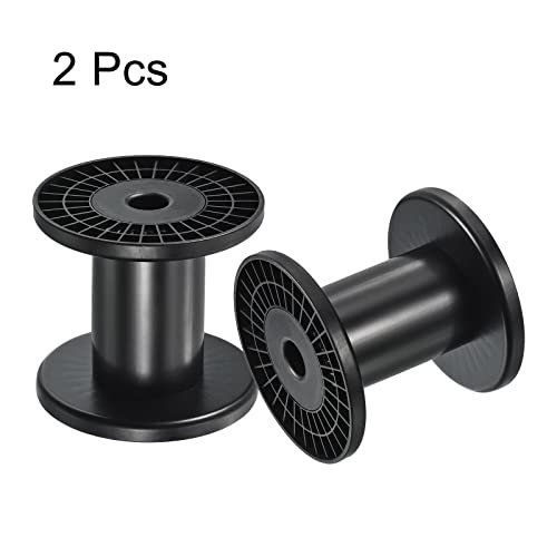 5 Inch Empty Spool, 2 Pack Plastic Ribbon Spools Wire Weaving Bobbins view 3