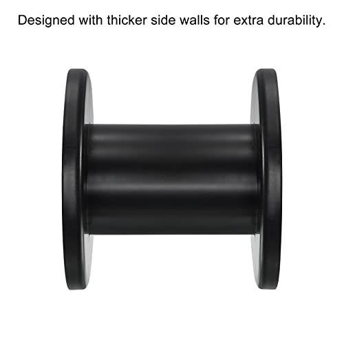 5 Inch Empty Spool, 2 Pack Plastic Ribbon Spools Wire Weaving Bobbins view 5