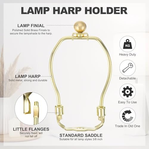 5 Inch Lamp Harp Kit view 3
