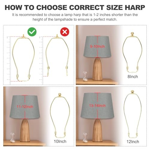 5 Inch Lamp Harp Kit view 5