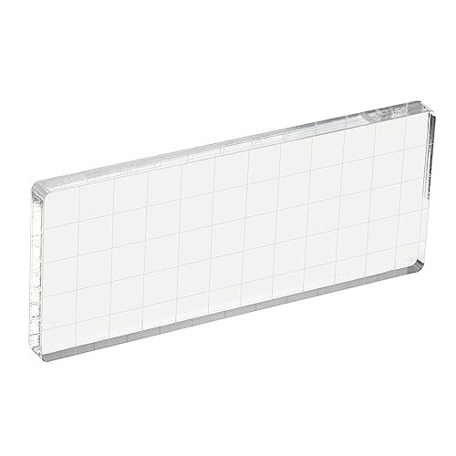 5" x 2" Acrylic Stamp Block — PATIKIL