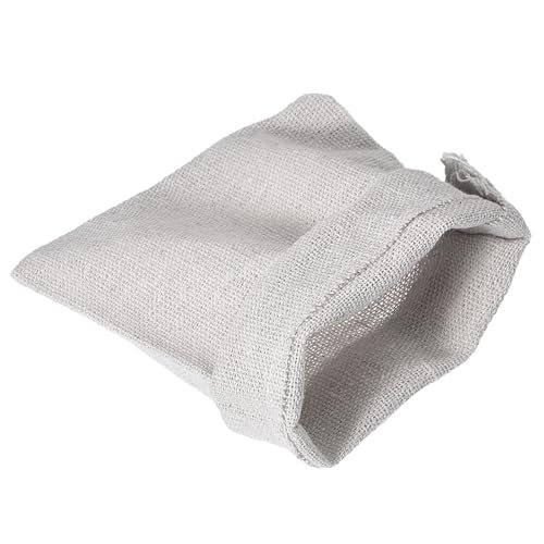 5"x4" Coin Sacks Bag Transit Canvas Money Bags Style 1 White 6Pcs view 4