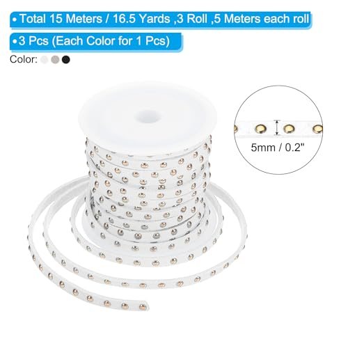 50ft Studded Faux Suede Cord Rope view 2