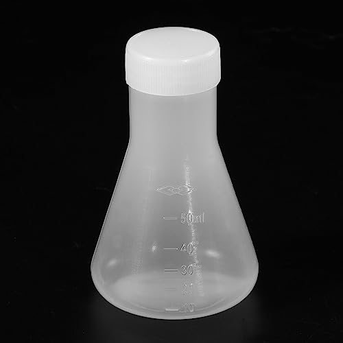50ml Plastic Erlenmeyer Flask view 3