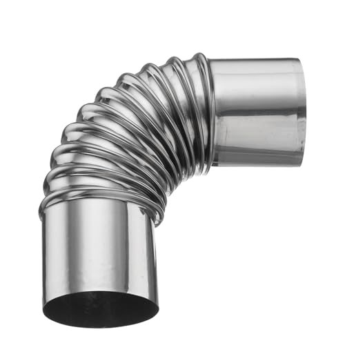50mm 90 Degree Stove Pipe — PATIKIL