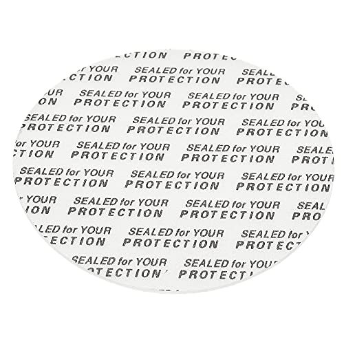 51mm/2.01" Foam Lid Liner, 50Pack PS Foam Resistant Tamper Pressure view 4