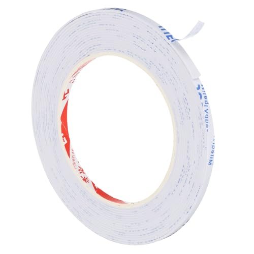 5m/16.4ft Sealing Foam Tape, 5mm Wide 1mm Thick Single Sided Weather — PATIKIL