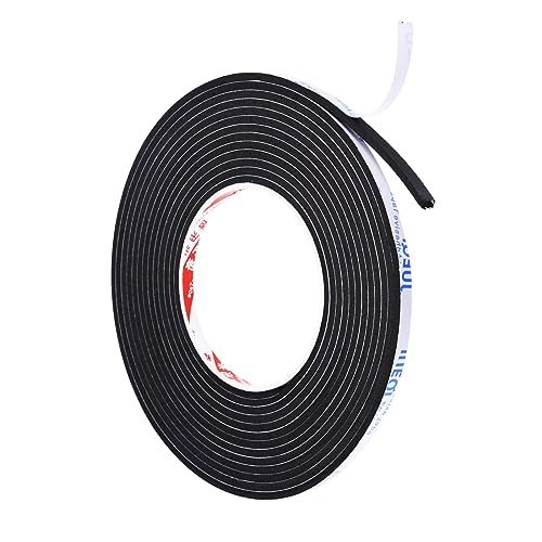 5m/16.4ft Sealing Foam Tape, Black — PATIKIL
