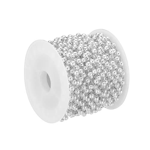5m/16 Feet Faux Pearl Beading Chain view 3