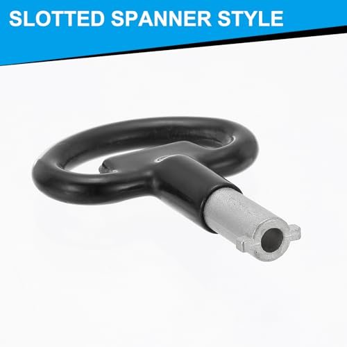 5mm/0.2" Hole Socket Spanner Key, Stainless Steel Electrical Cabinet Gas view 4