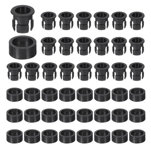 5mm Emitting Diode Holder Kit, 50Pcs Plastic LED Holder Flat Clip Circle — PATIKIL