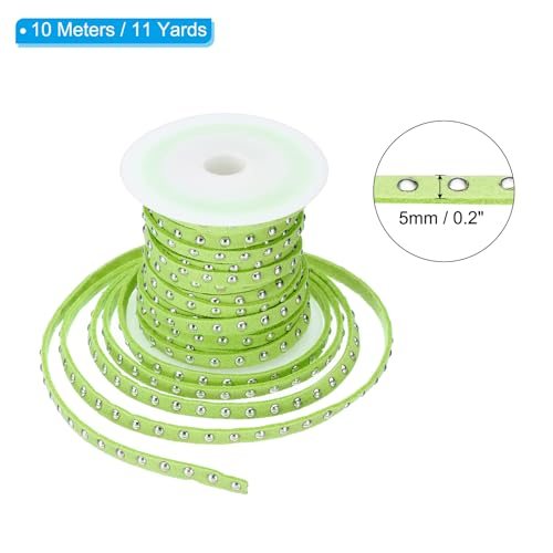 5mm Micro Fibre Flat Leather Lace Beading String Ribbon view 2