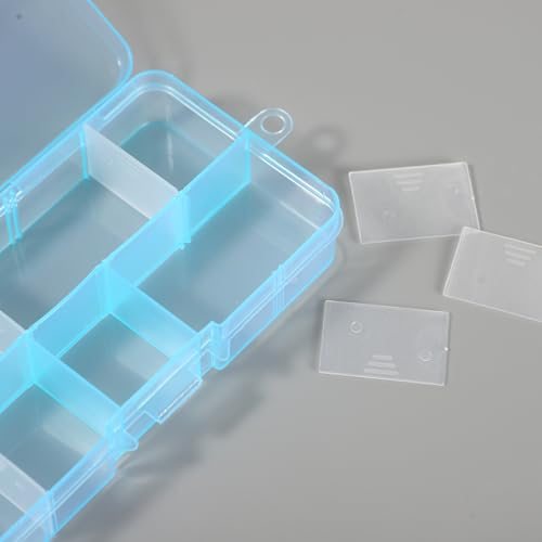 5x2.4x1 Nail Charm Organizer, 1 Pcs Craft Organizers and Storage Box view 3