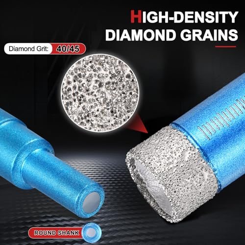 6-10mm Diamond Tile Hole Saw Kit 15/64" view 3