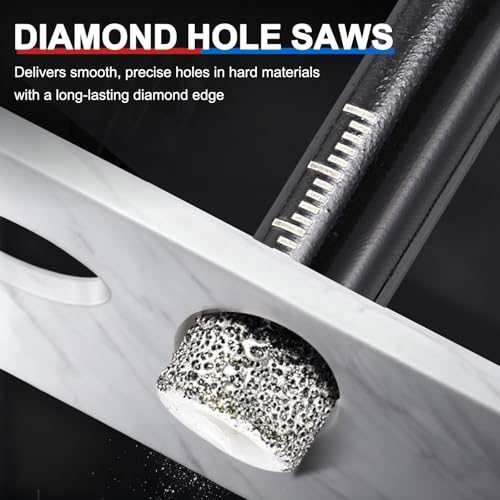 6-16mm Dry Diamond Core Drill Bit Set 15/64" view 5