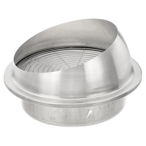 6.3" Dryer Vent Cover Stainless Steel Exterior Wall Air Vent Large — PATIKIL