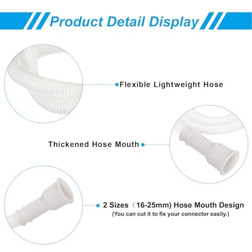 6.5ft 16-25mm Air Conditioner Drain Hose view 4