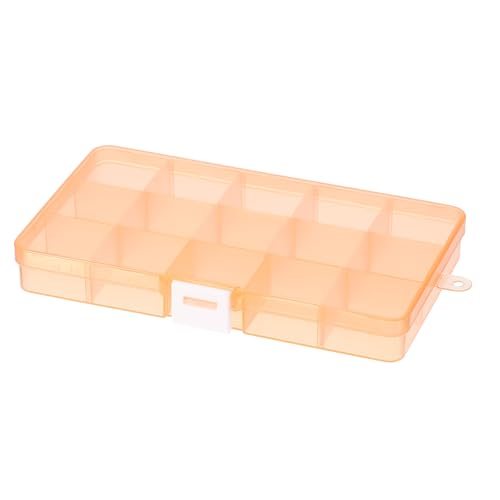 6.9x4x1 Inch Nail Charm Organizer, 1 Pcs Craft Organizers and Storage Box — PATIKIL