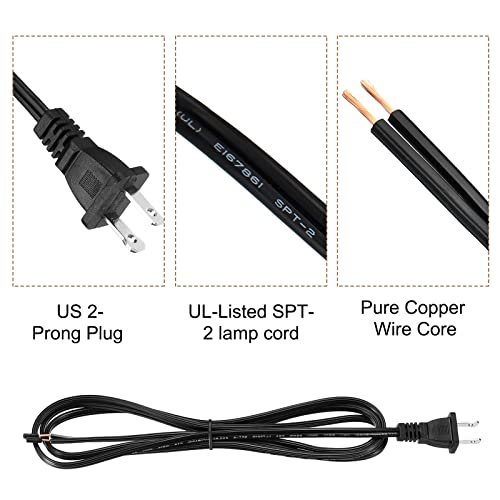 6 Feet Lamp Cord view 3