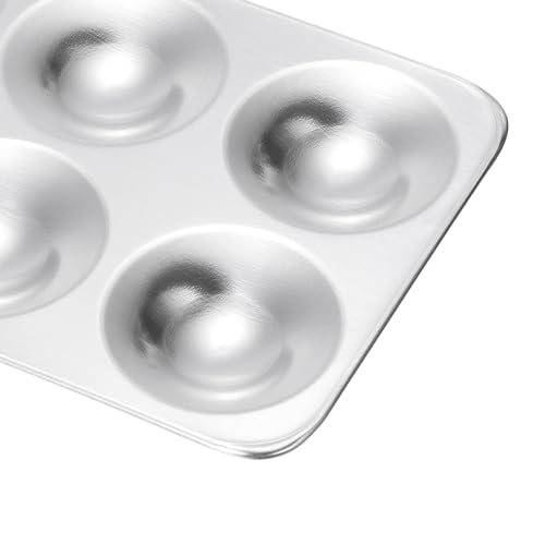 6 Well Paint Tray Palette, 2 Pack Washable Paint Palette Aluminum Paint view 3