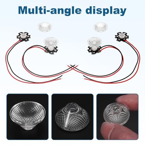 60 Degree 20mm High Power LED Lens view 4