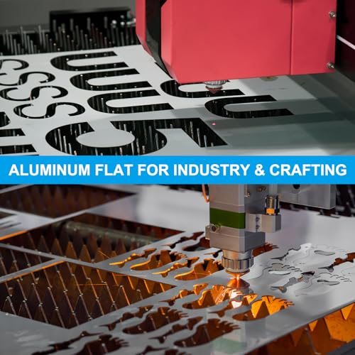 6061 T651 Aluminum Sheet Metal 4 x 1.18 x 1/16(0.0625") Inch 3Pcs Flat view 5