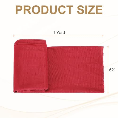 62 Inch Wide Mesh Fabric Slightly Stretchy, Polyester Micro Mesh Jersey view 2
