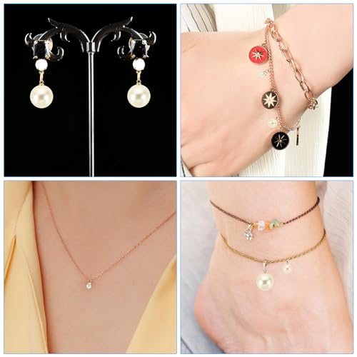 6mm Pearl Charm 100Pcs Faux Pearl Pendant Charm view 5