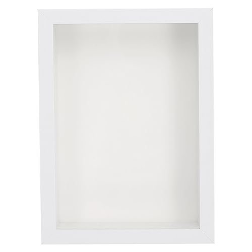 6x8 Shadow Box Frame, Wooden Dried Flower Photo Frame Floating Photo view 4