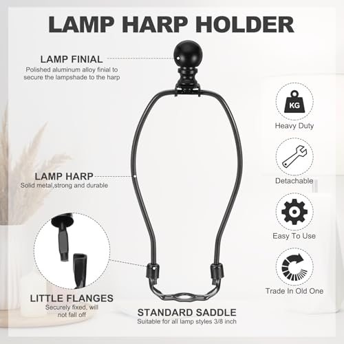 7.5" Lamp Harp Kit view 3