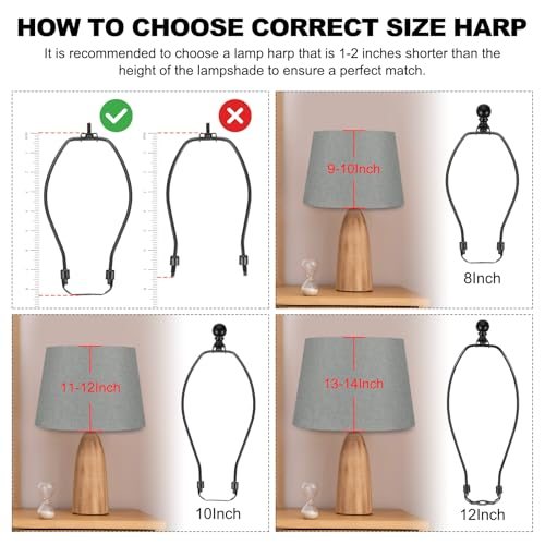 7.5" Lamp Harp Kit view 5