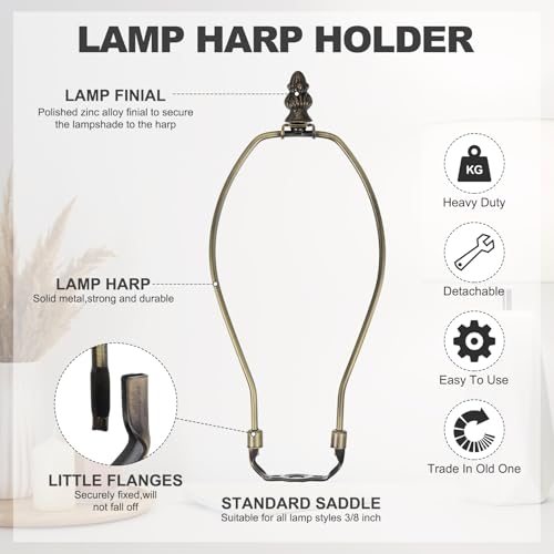 7 Inch Lamp Harp Kit view 3