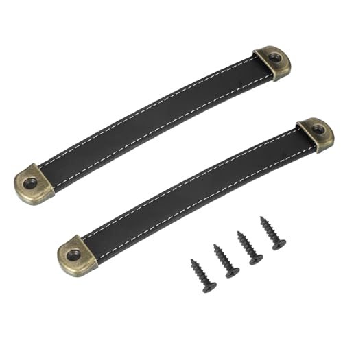 7" Leather Drawer Pulls — PATIKIL
