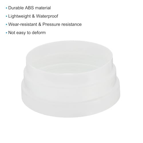 7" to 6.7" to 6" Duct Reducer, 2 Pack Duct Connector Ducting Inline view 4