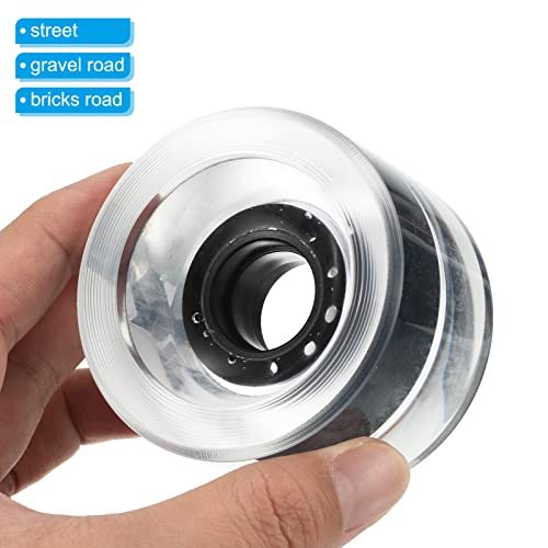 70mm 78A Longboard Wheel Soft, 4 Pack Cruiser Wheels Street Wheels view 4