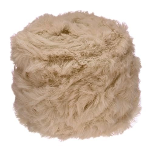 70yds Faux Fur Yarn, Fuzzy Yarn Crochet Fluffy Yarn Soft Chunky Polyester — PATIKIL