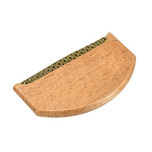 75mm Wood Sweater Comb Fabric Shaver Cleaning Tools Golden view 5
